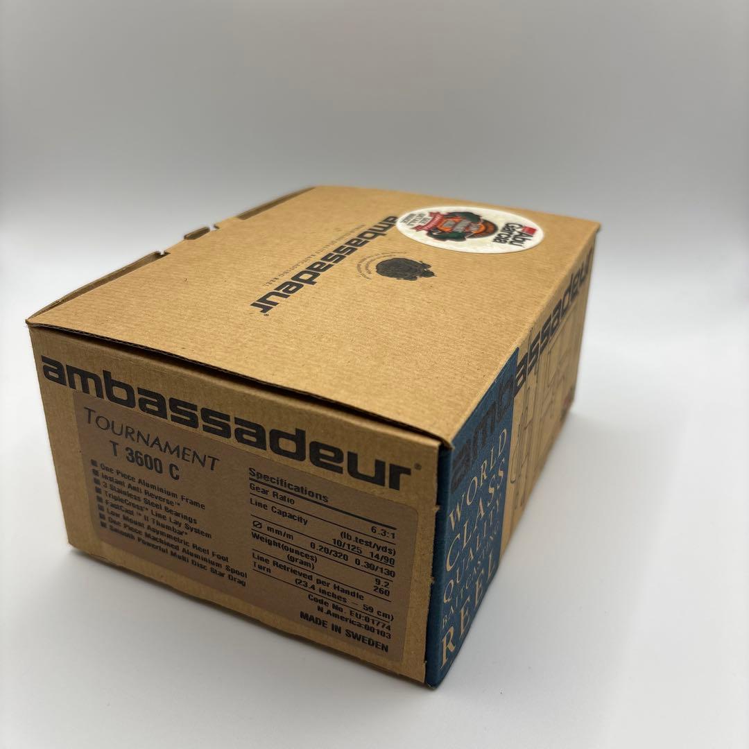 Vintage ambassadeur TC3600C 箱付き 釣り具 リール