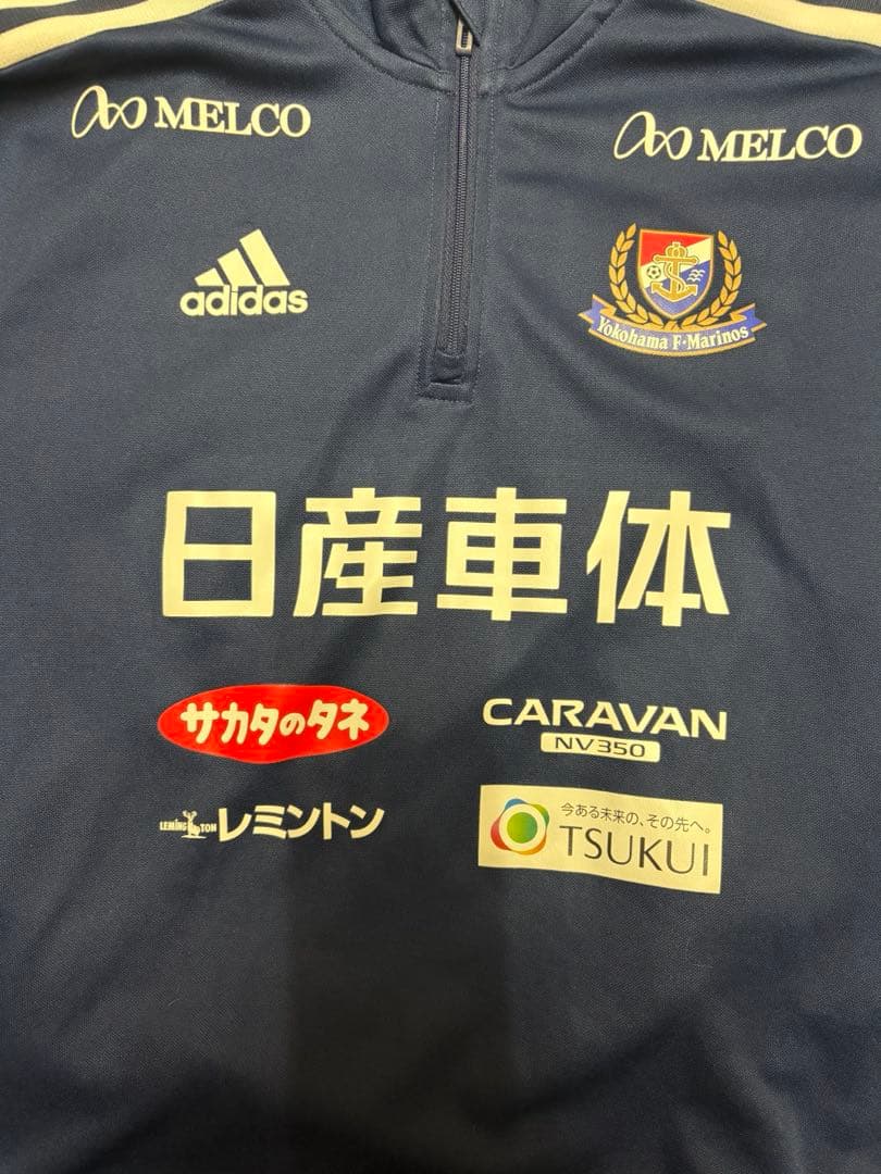 選手支給品　横浜Ｆマリノス　練習着　ウェア　長袖　ハーフジップ