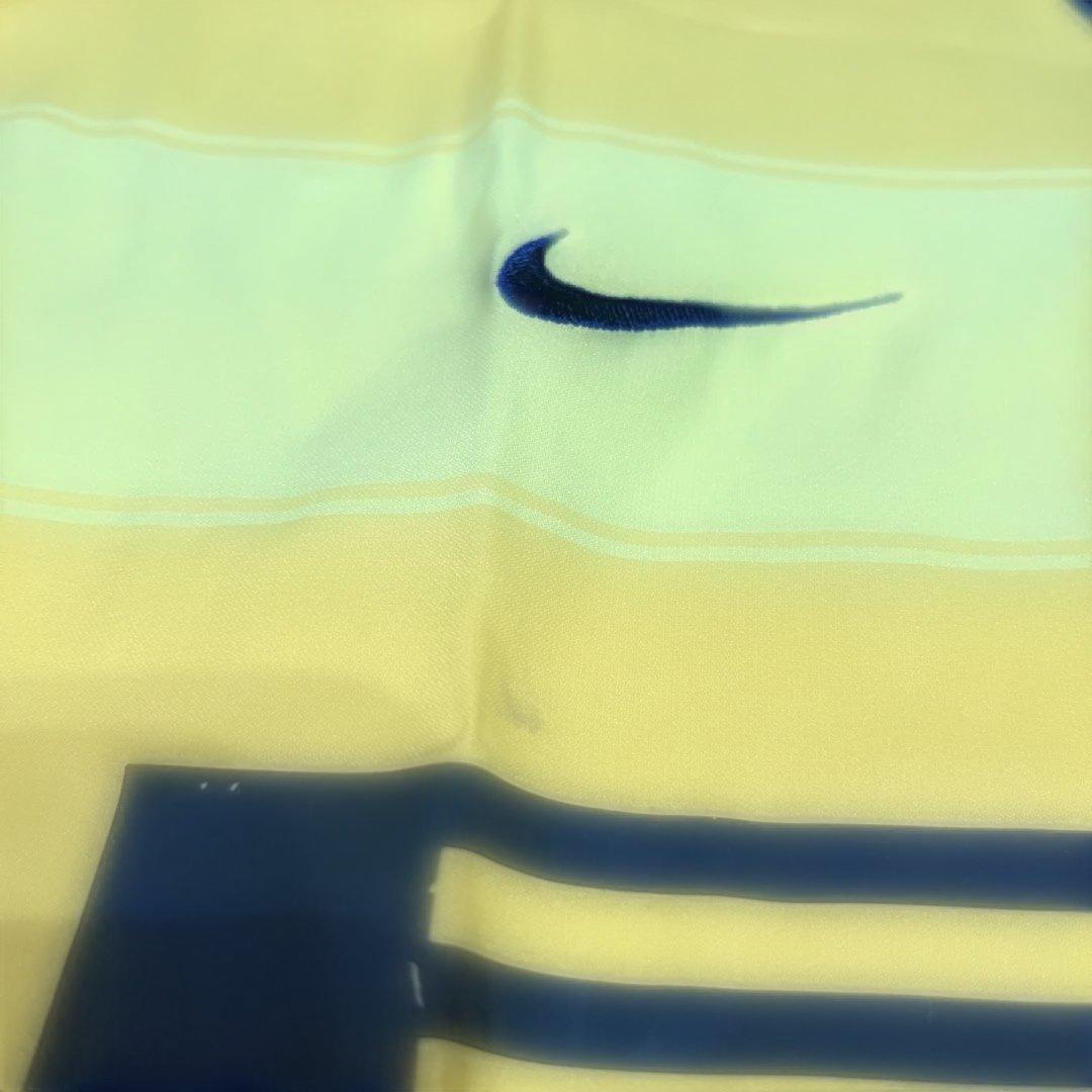 NIKE Intel FIRELLI 黄色　サッカーユニフォーム