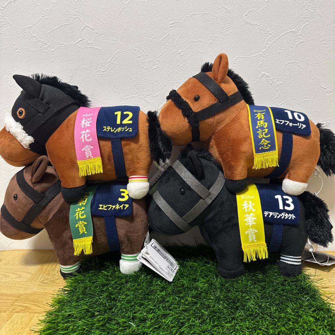 OKぬいぐるみ5・6・8・11 サラブレッドコレクション　タグ付き