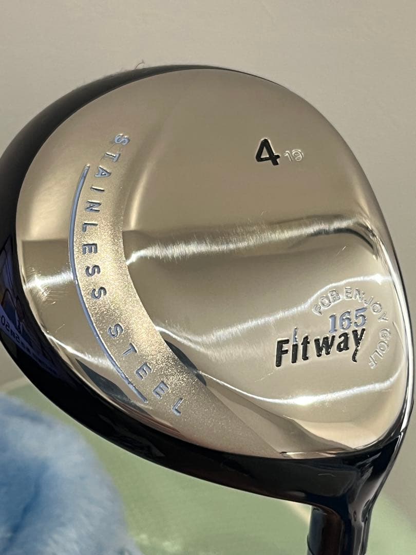 未使用　Fitway ゴルフセット　10本　初心者　レディース　ピンク　可愛い