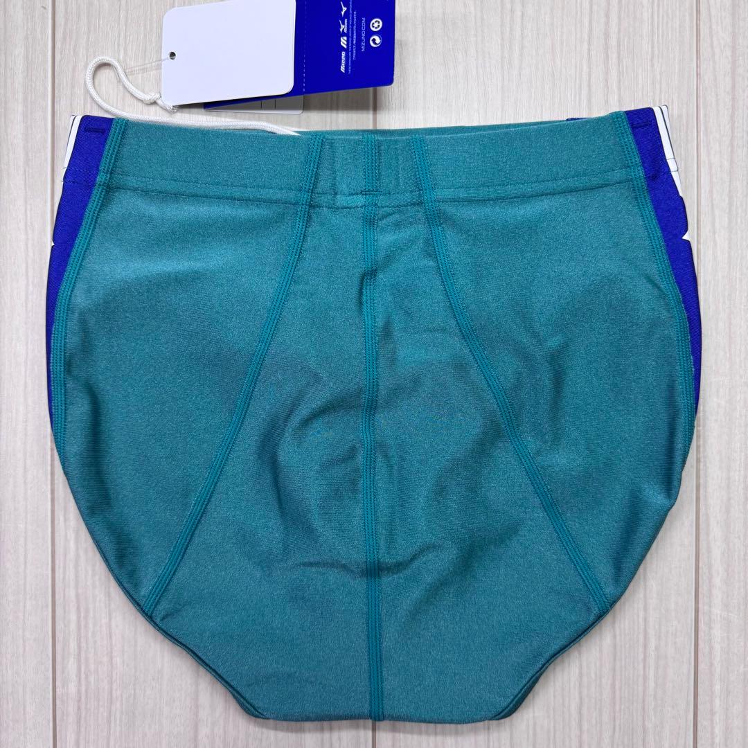 ミズノ　女子陸上レーシングショーツ　Lサイズ　Rグリーン×サーフブルー　新品