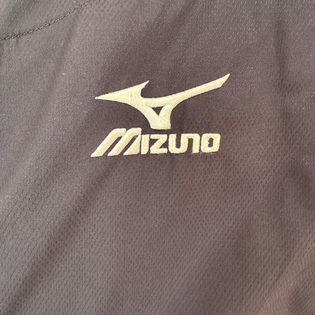 MIZUNO ブレスサーモ素材　トラックジャケット（L）紺　中綿　スポーツ観戦