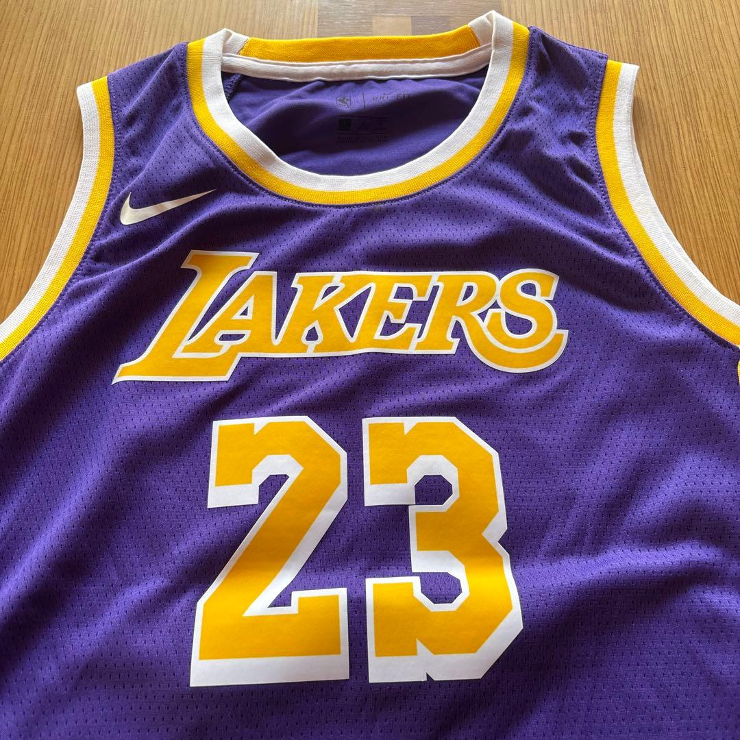 NIKE LAKERS JAMES 23 ジャージ キッズL バスケットボール