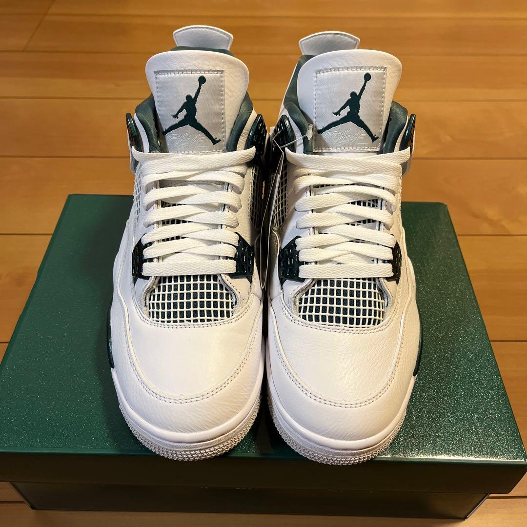 Air Jordan 4 ホワイト/グリーン