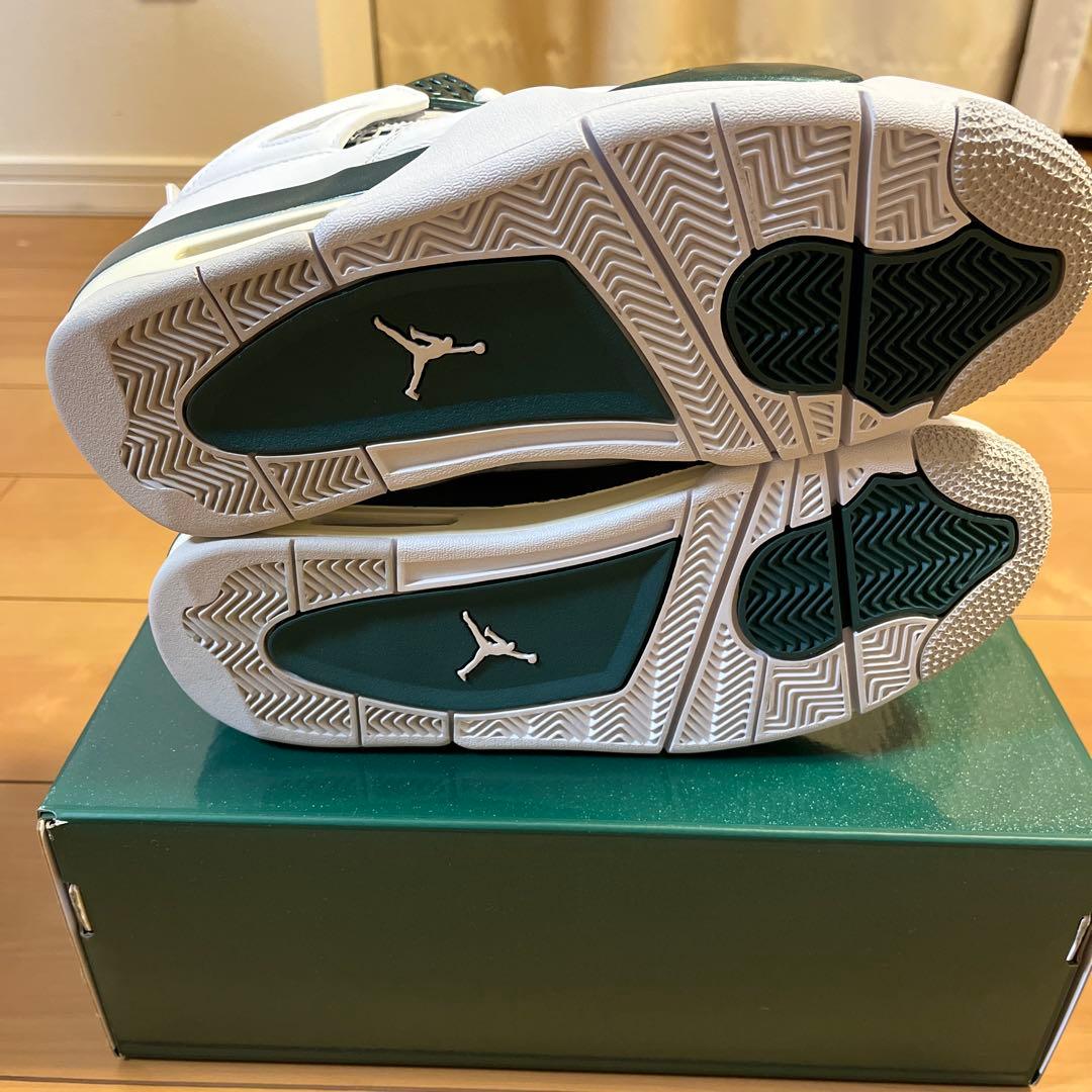 Air Jordan 4 ホワイト/グリーン