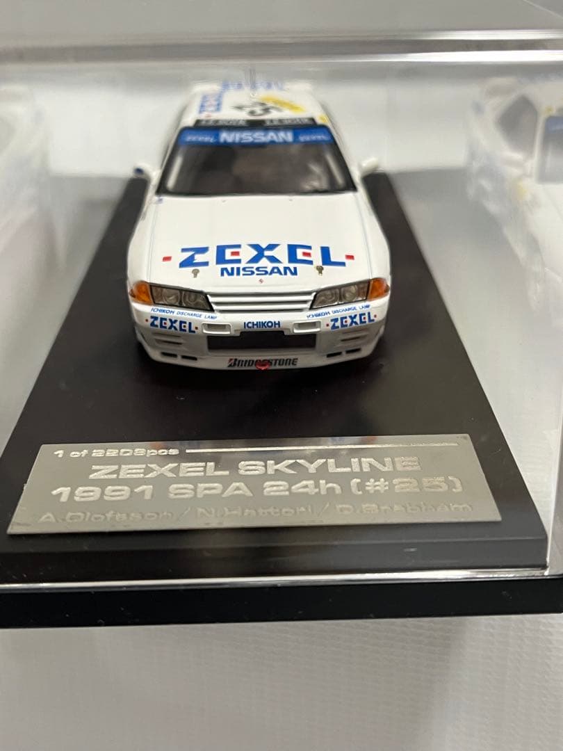 ミニカー hpi ZEXEL SKYLINE (#25) 1991 SPA 24h