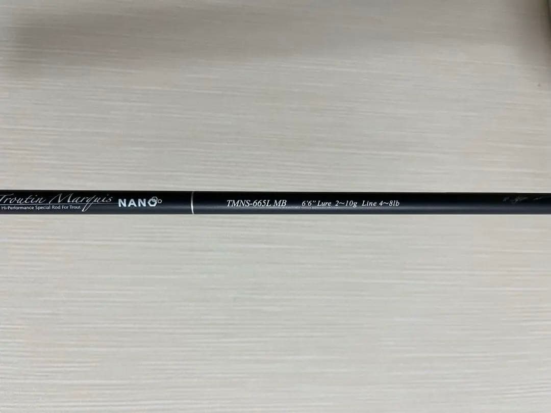 アブガルシア　トラウティンマーキスNANO TMNS-665L MB【5本継】