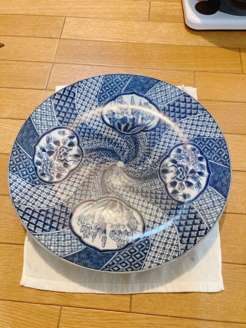 大皿　盛り付け皿　和食器　新品未使用　肥前　哲口三郎