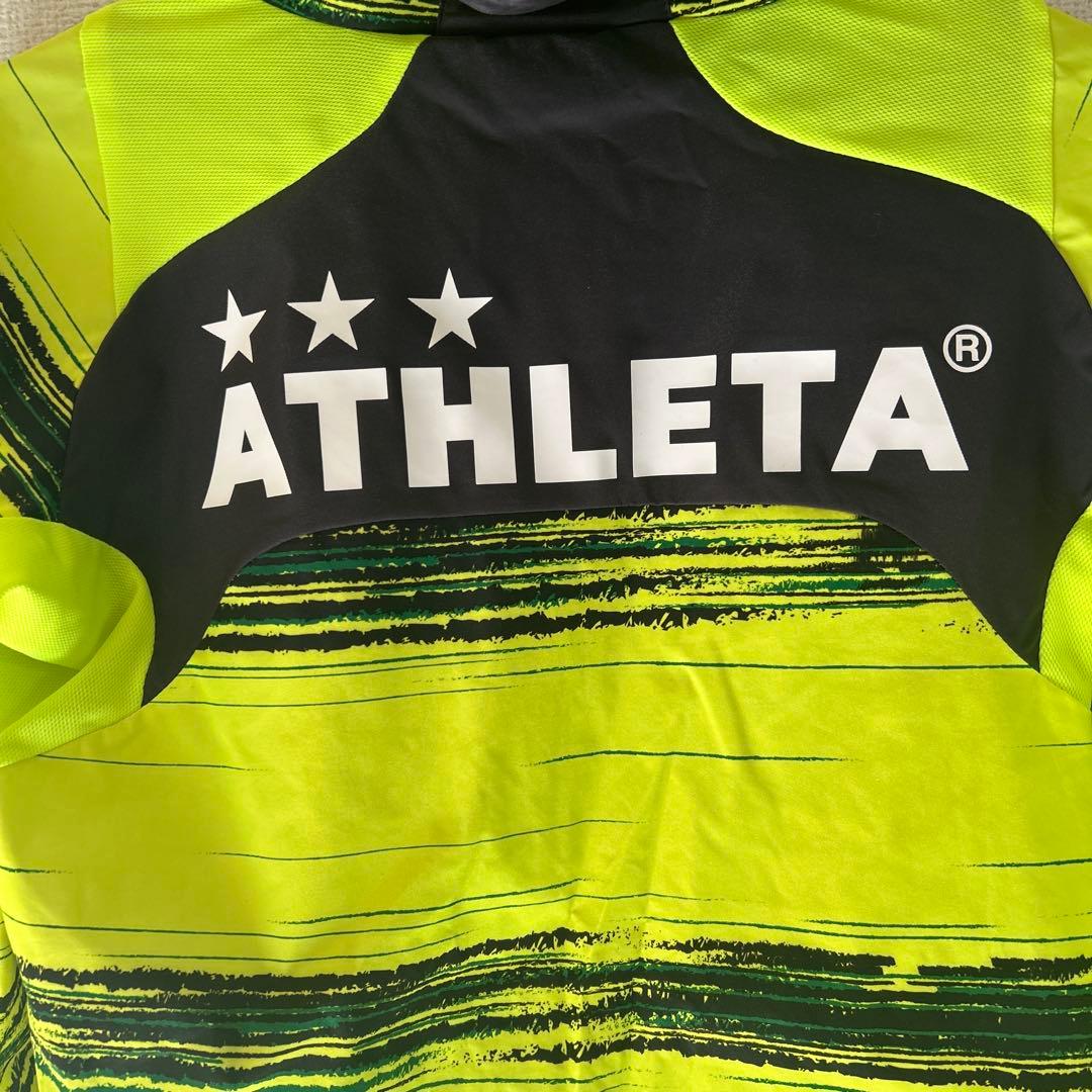『美品』ATHLETA スポーツウェア　サッカーウェア アスレタピステ　イエロー