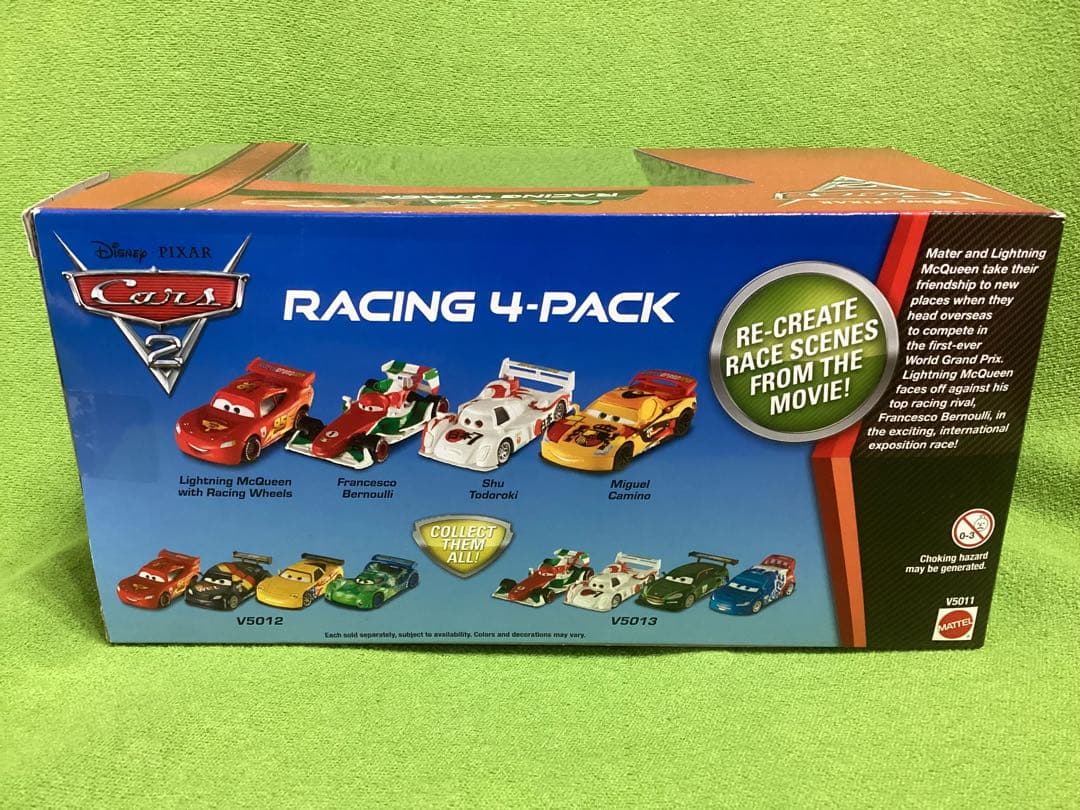 ディズニーカーズ マテル 新品 マックイーン&フランチェスコ&トドロキ&ミゲル