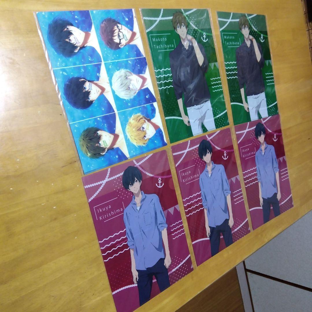 Free! 　Ａ−４クリアファイル まとめ売り大量４２枚