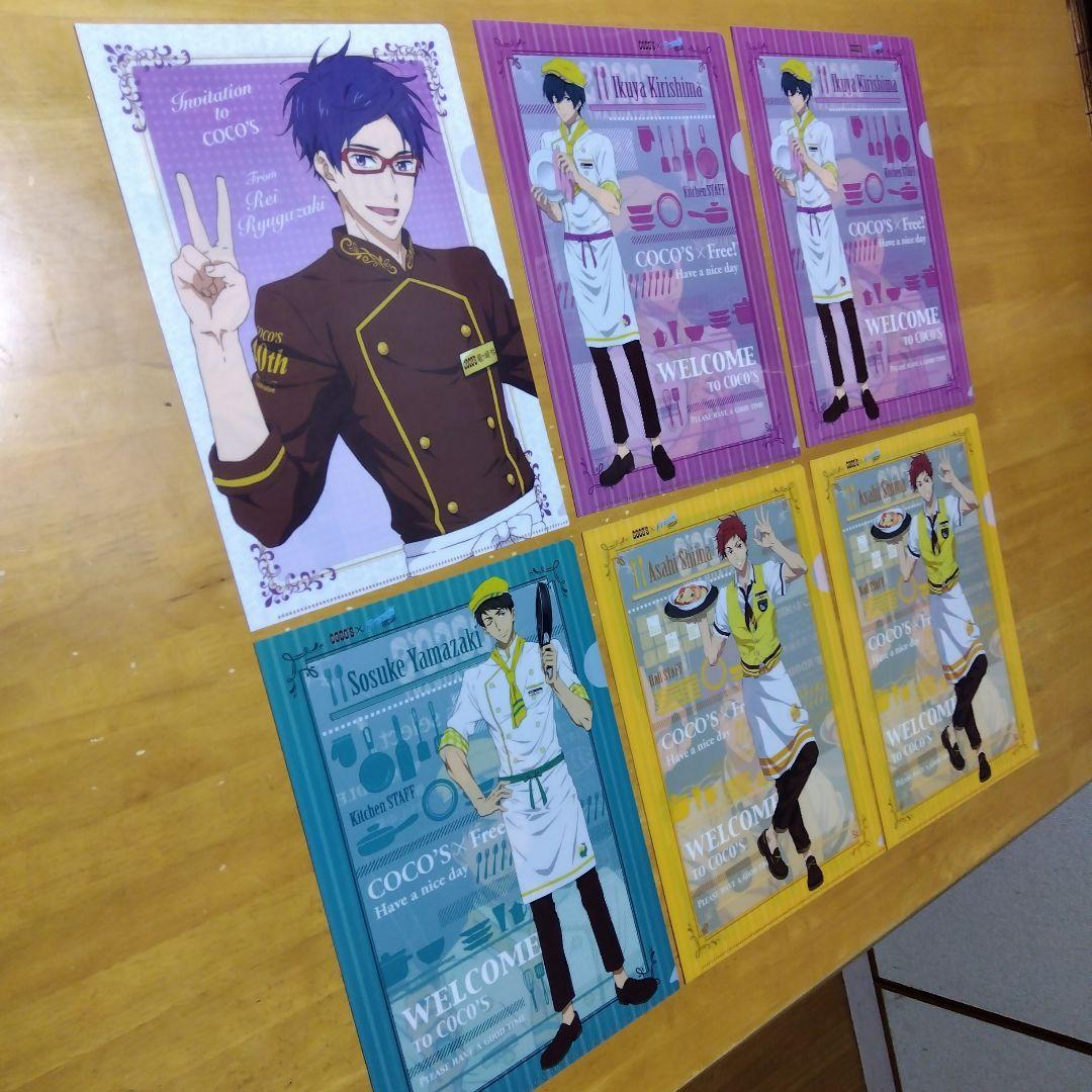 Free! 　Ａ−４クリアファイル まとめ売り大量４２枚