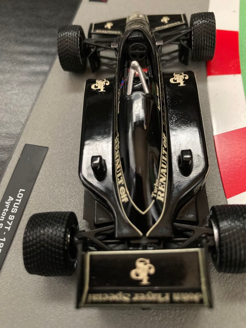 ロータス97T JPS仕様　セナ　F1マシンコレクション 1/43