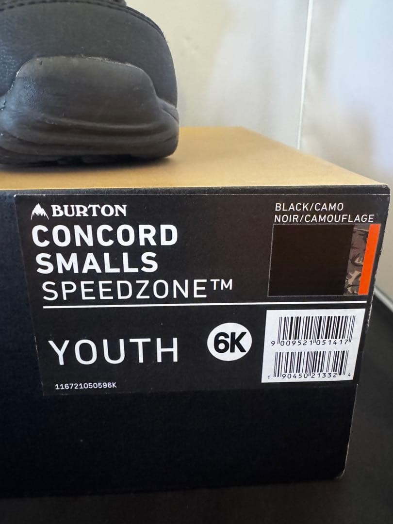 スノーボード BURTON CONCORD SMALLS SPEEDZONE