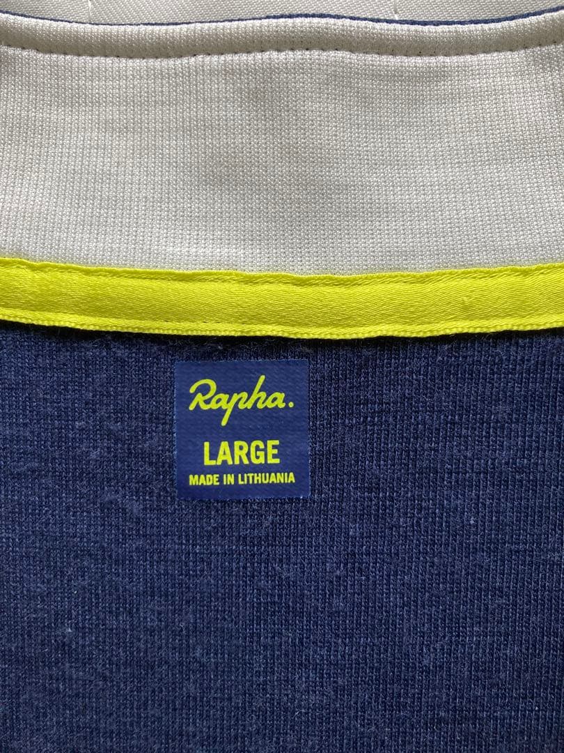 Rapha ラファ サイクルジャージ 半袖 ネイビー/ホワイト