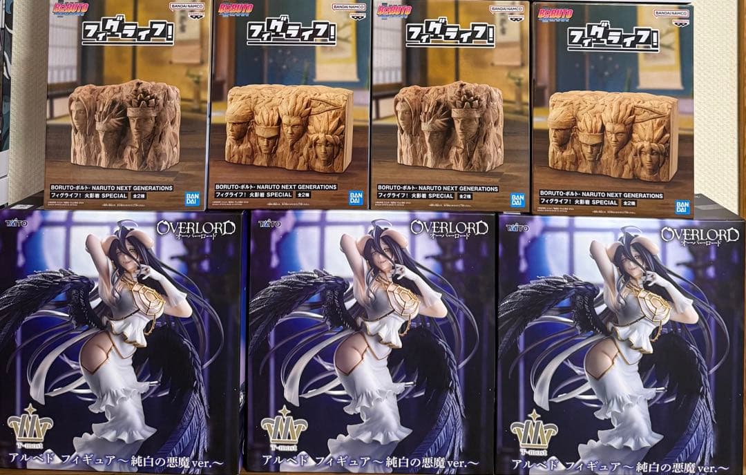 【フィギュア25点セット】NARUTO アルベド　俺レベ　ワンピース