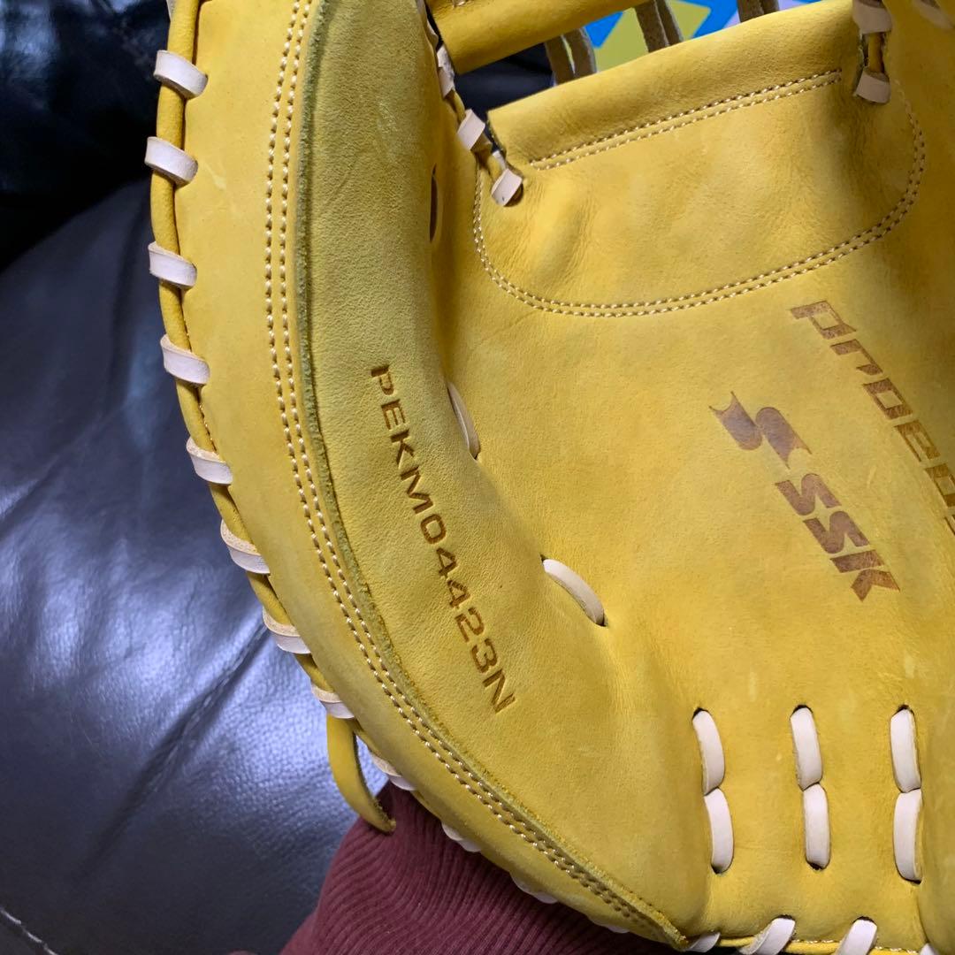 新品型付け済　SSK プロエッジ　硬式キャッチャーミット