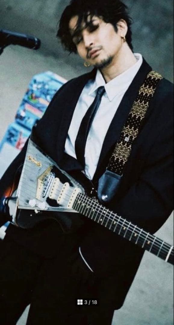 GET'M GET'M STRAPS Indochine ギターストラップ