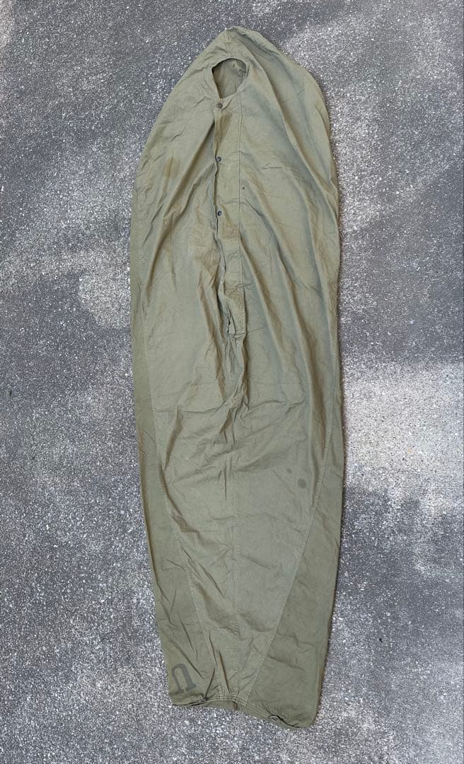 希少 良品 米軍 M-1945 シェラフカバー us ミリタリー 寝袋 コットン
