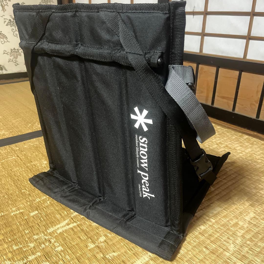 【希少 貴重な旧タイプ 美品】スノーピーク グランドパネルチェア 座椅子