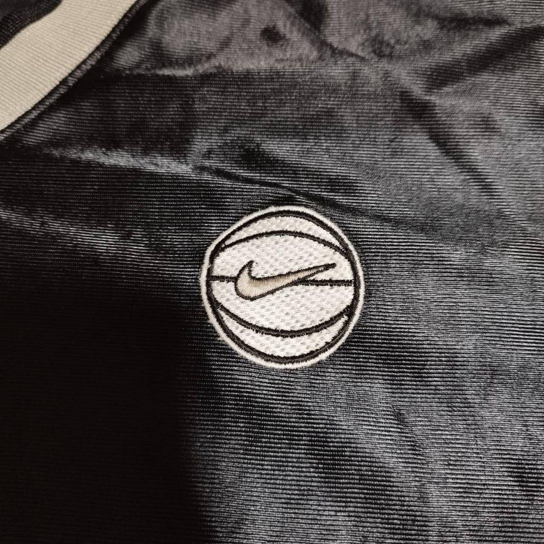 NIKE セットアップ 90s 白タグ バスケ ゲームウェア 黒銀