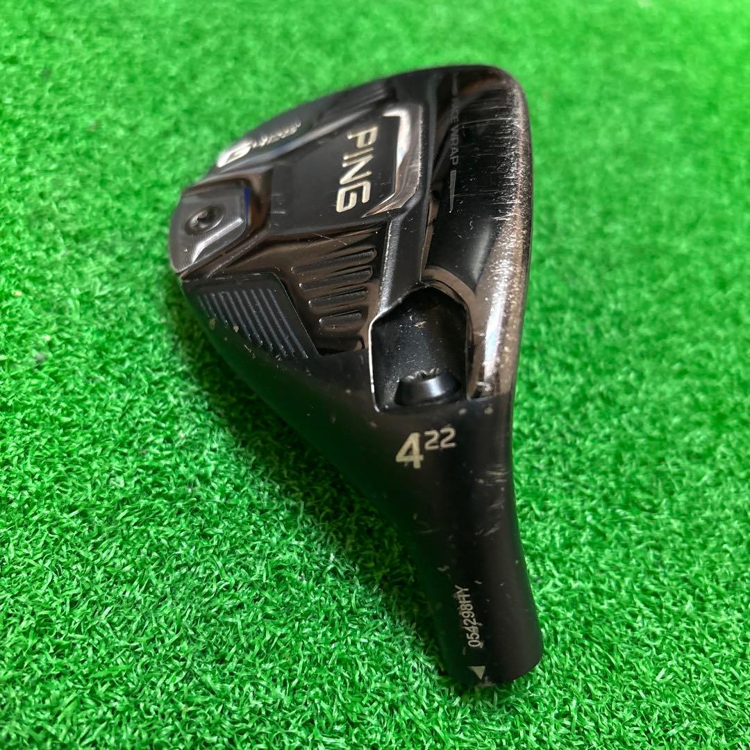 PING G425 ハイブリッド 4UT 22° ヘッド単品／純正カバー付