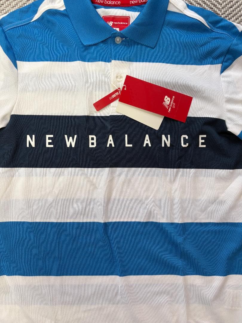 【新品：未使用】 New Balance GOLF 半袖ポロシャツ