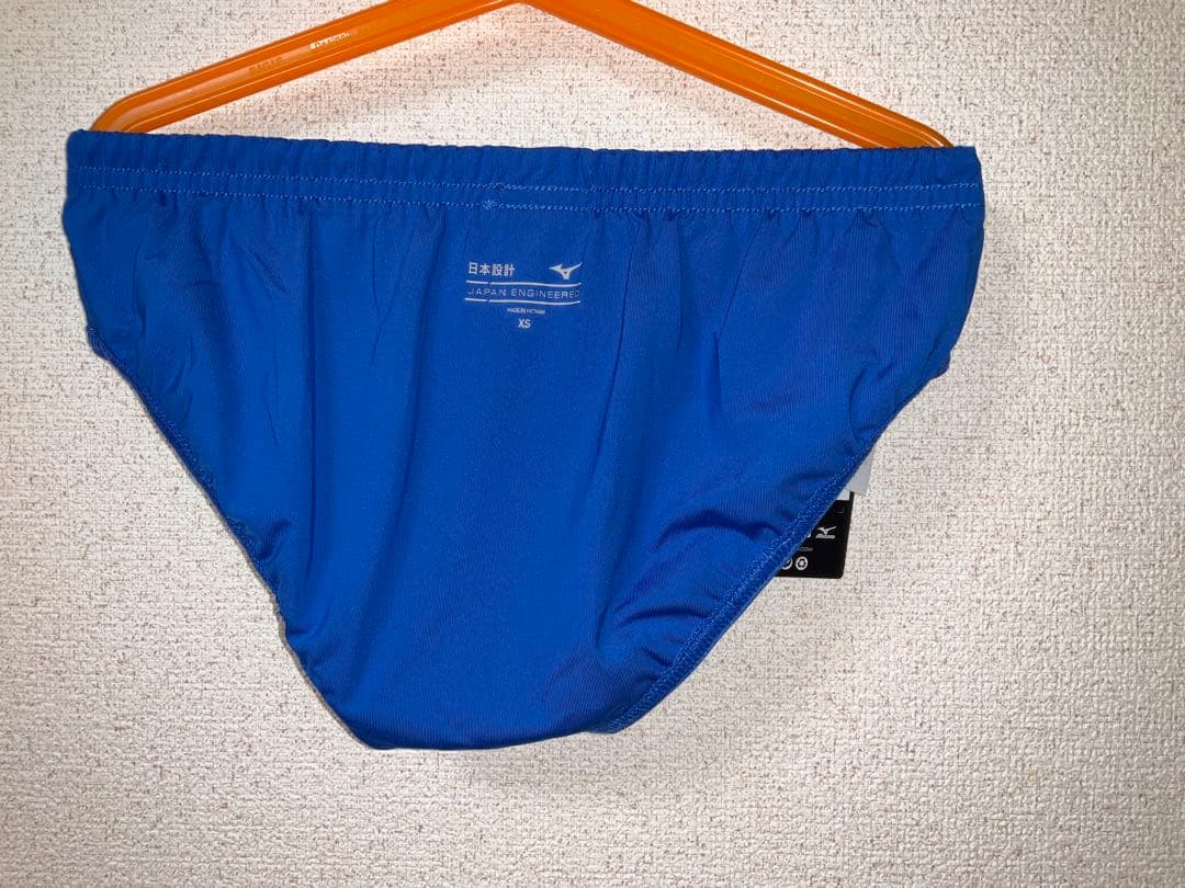 【新モデル】 MIZUNO ハイレグレーシングブルマ(青Mサイズ)