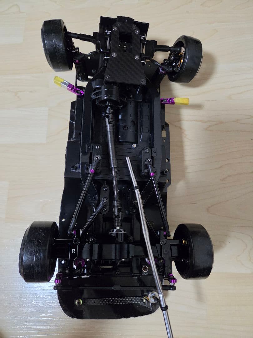 ドリラジ　タミヤ　CC01 CC86シャーシ、メカ、 ボディ付き
