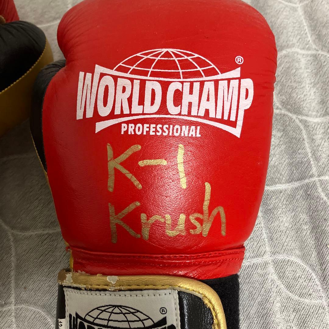 WORLD CHAMP K-1 Krush ボクシンググローブ12oz