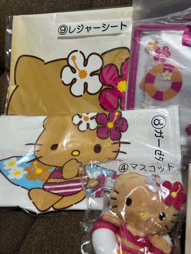 【unico☺︎︎︎︎】サンリオ 当たりくじ ハローキティ 7点セット
