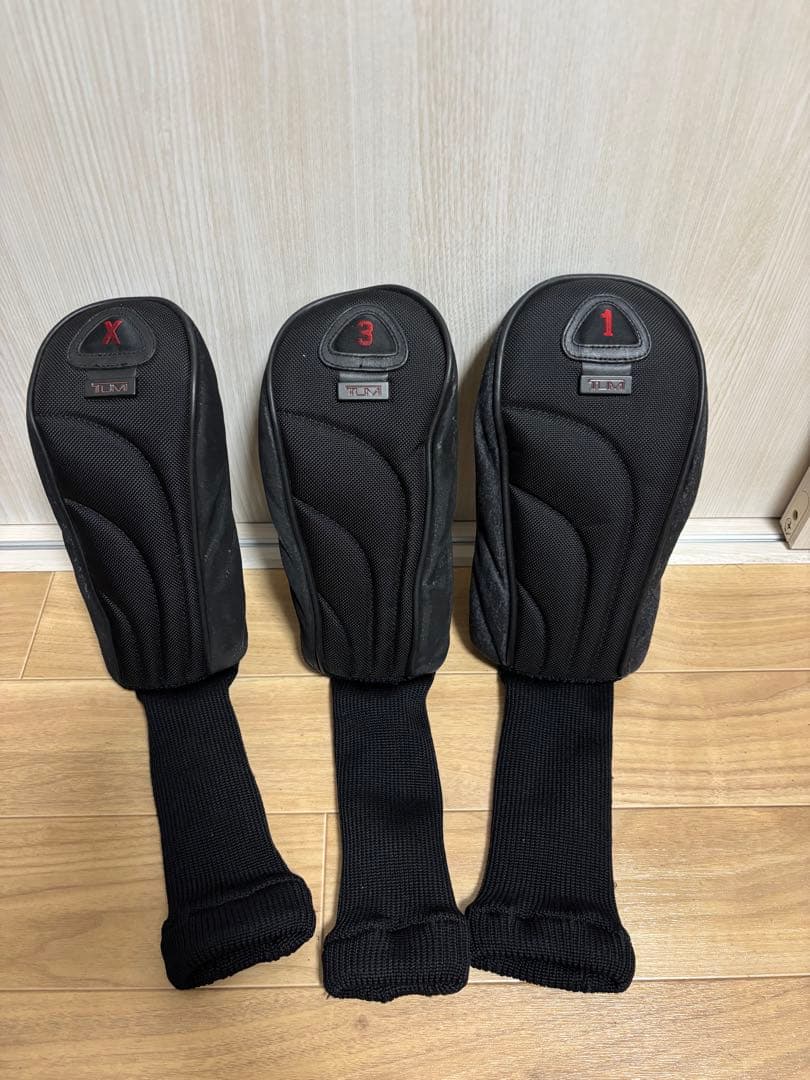 【希少】TUMI ゴルフ3点セット キャディバッグ＋ボストン＋ヘッドカバー