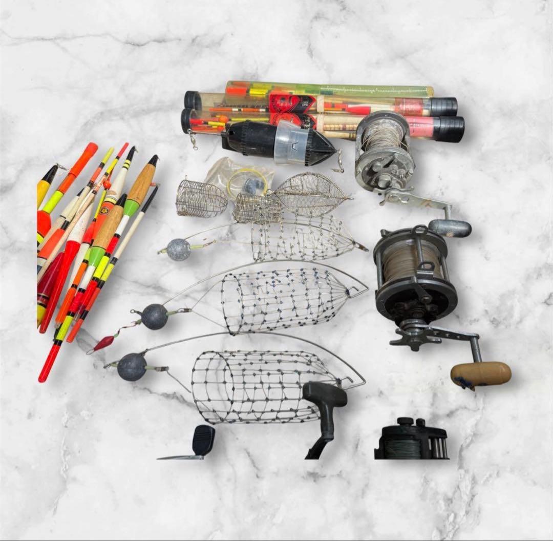 【まとめ売り】SHIMANO DAIWA RYOBI リール ウキ サビキ 等