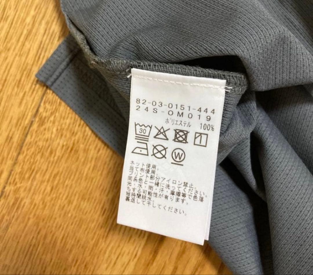 BEAMS GOLF モックネックシャツ メンズL グレー