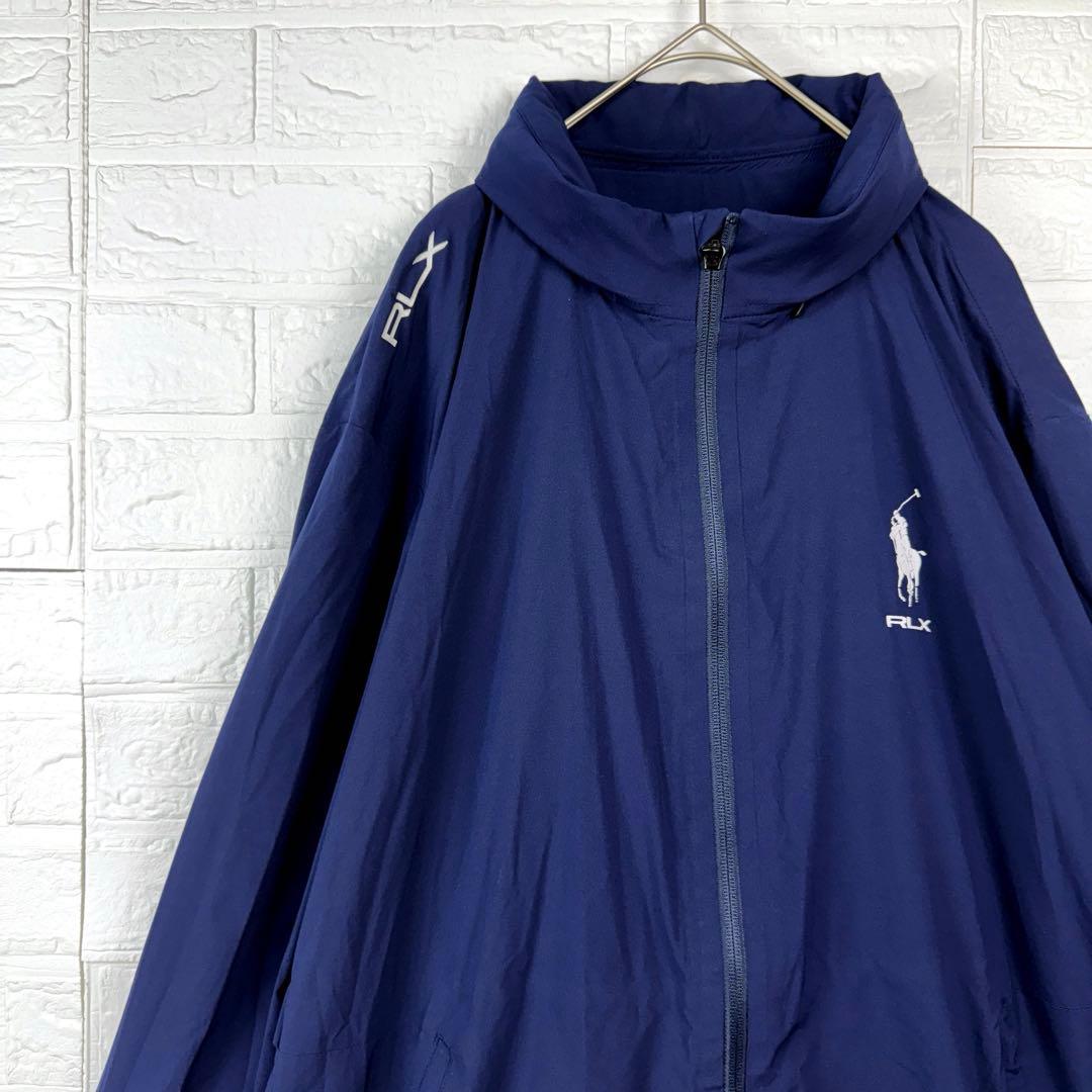 【極美品】 RLX RALPH LAUREN パフォーマンスフーデッドジャケット