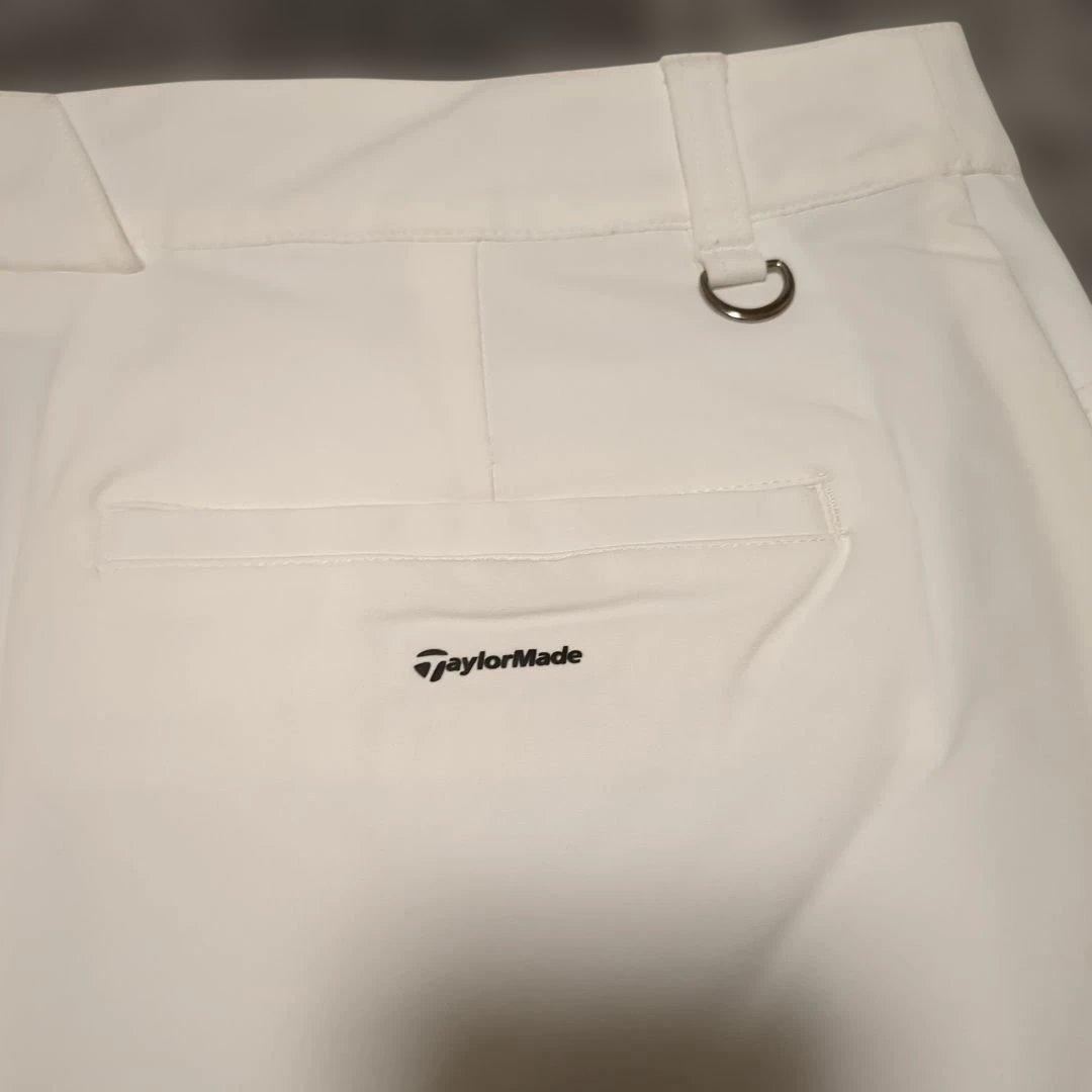 TaylorMade ホワイト プリーツスカート