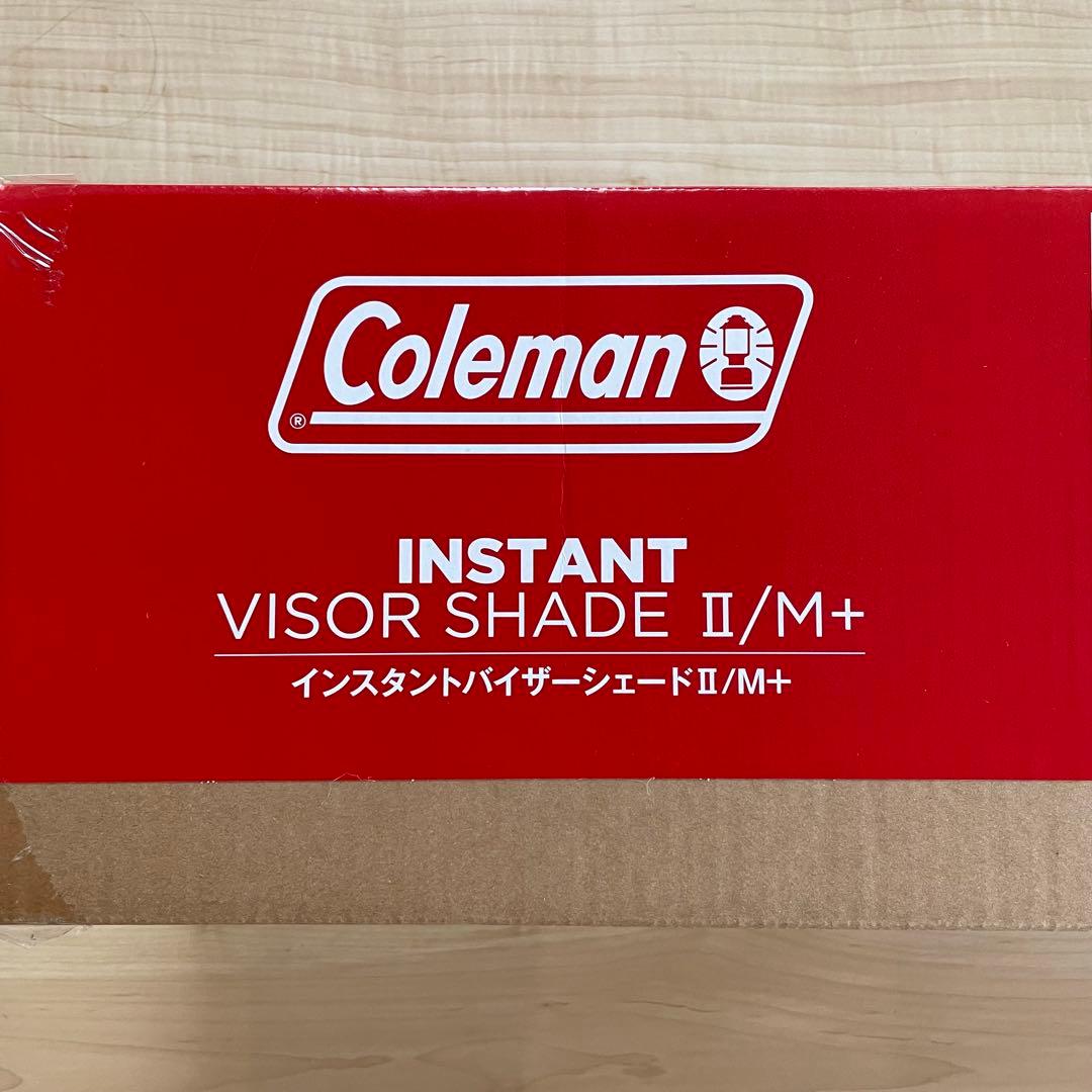 新品 Coleman インスタントバイザーシェードⅡ M+ ベージュ タープ
