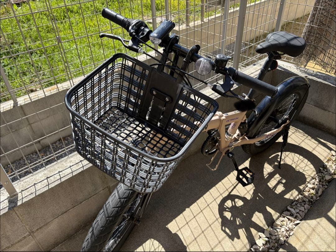 COGHORN 折りたたみ自転車 ベージュ