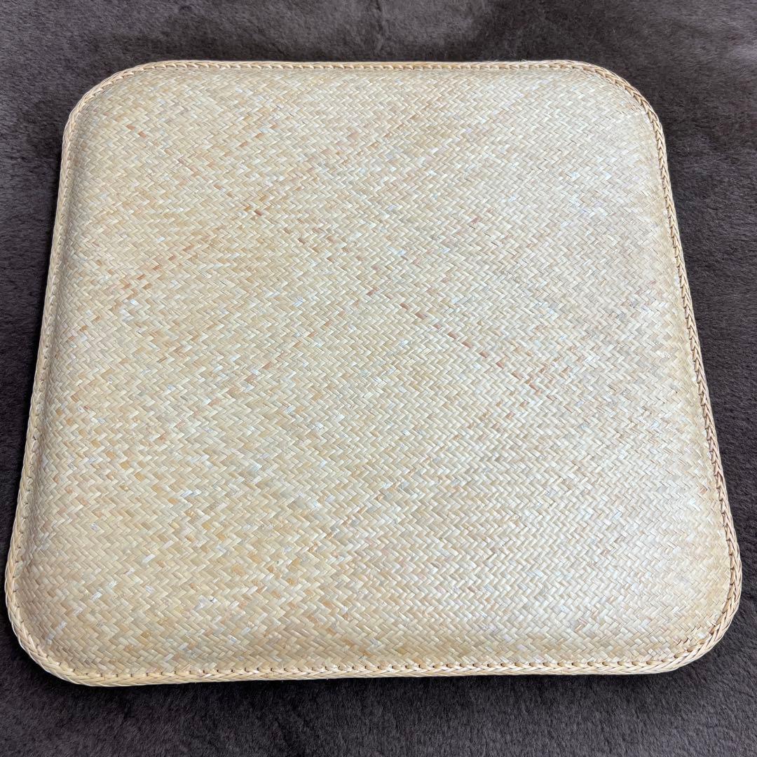 あじろ座布団　45×45cm 藤