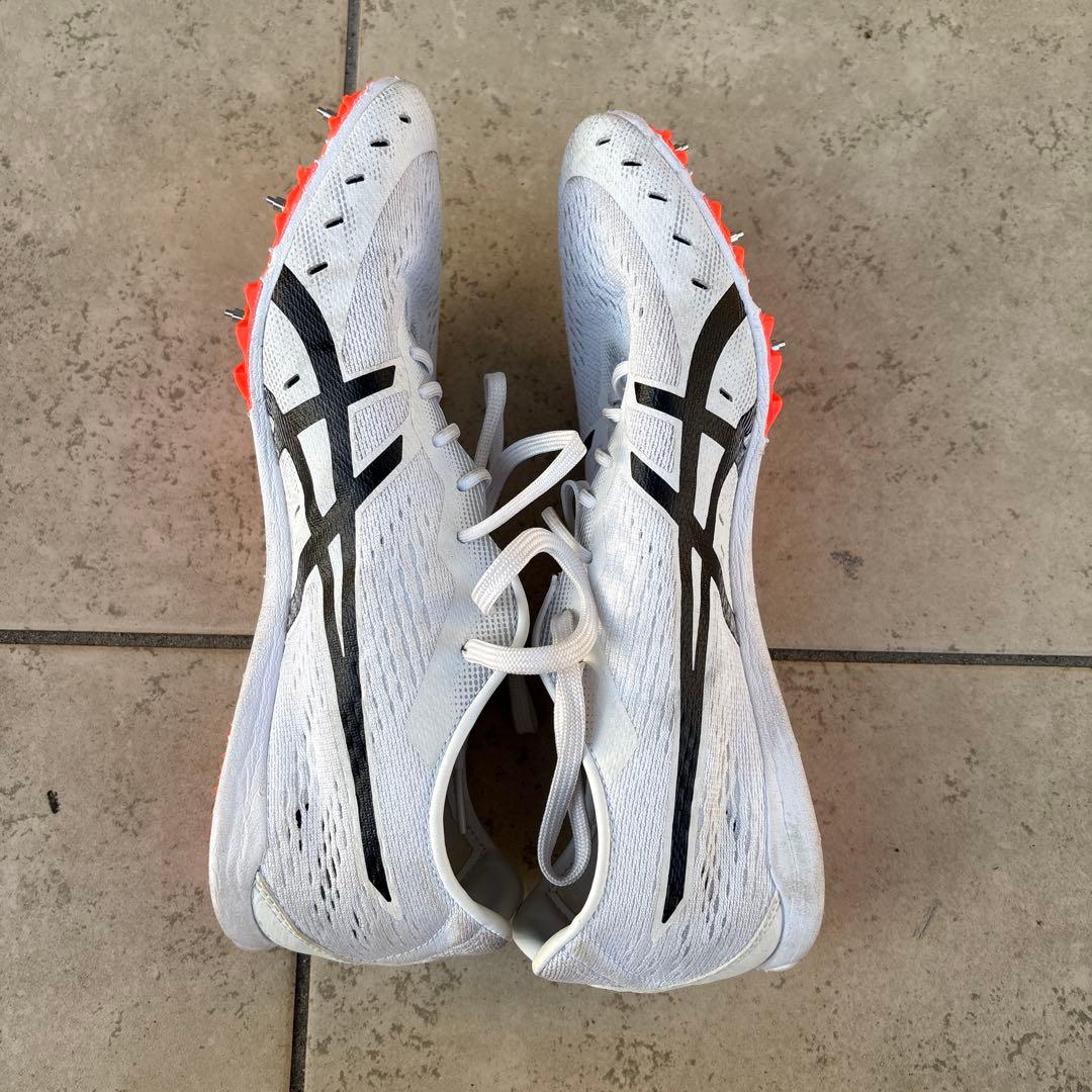 asics陸上スパイクGUN LAP 27.0センチ スパイク5mm取替用7mm