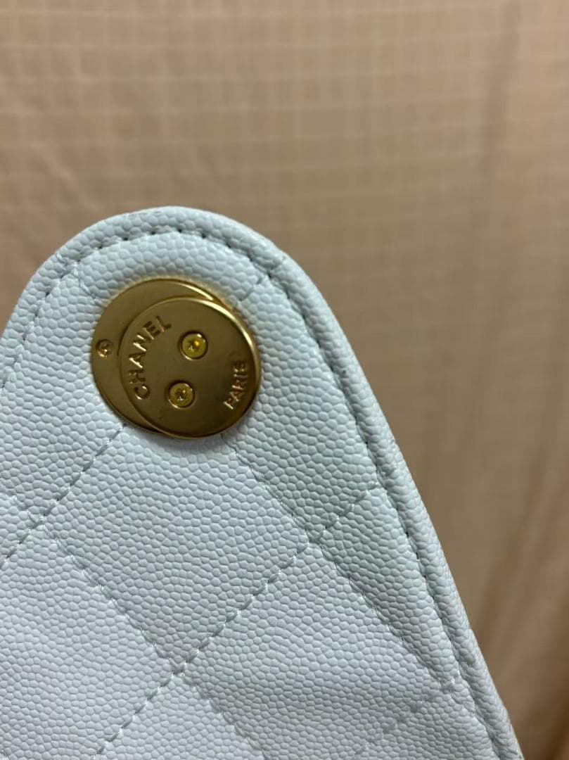【非売品】 VIP限定 ホワイト キルティング ハンドバッグ~~