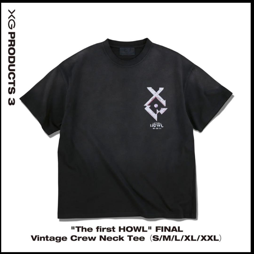 新品未使用未開封 XG The first HOWL FINAL Tシャツ XL