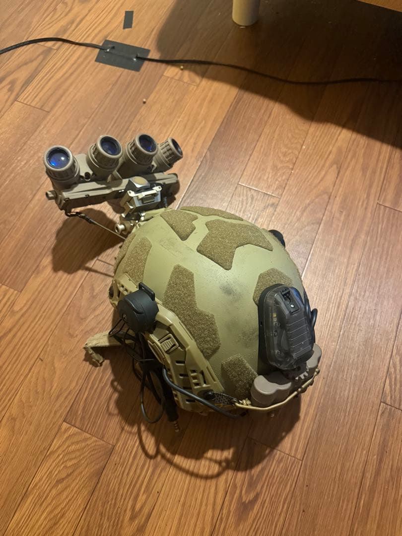 ヘルメット フルセット NVG付き Z-TAC 特殊部隊風 サバゲー装備一式