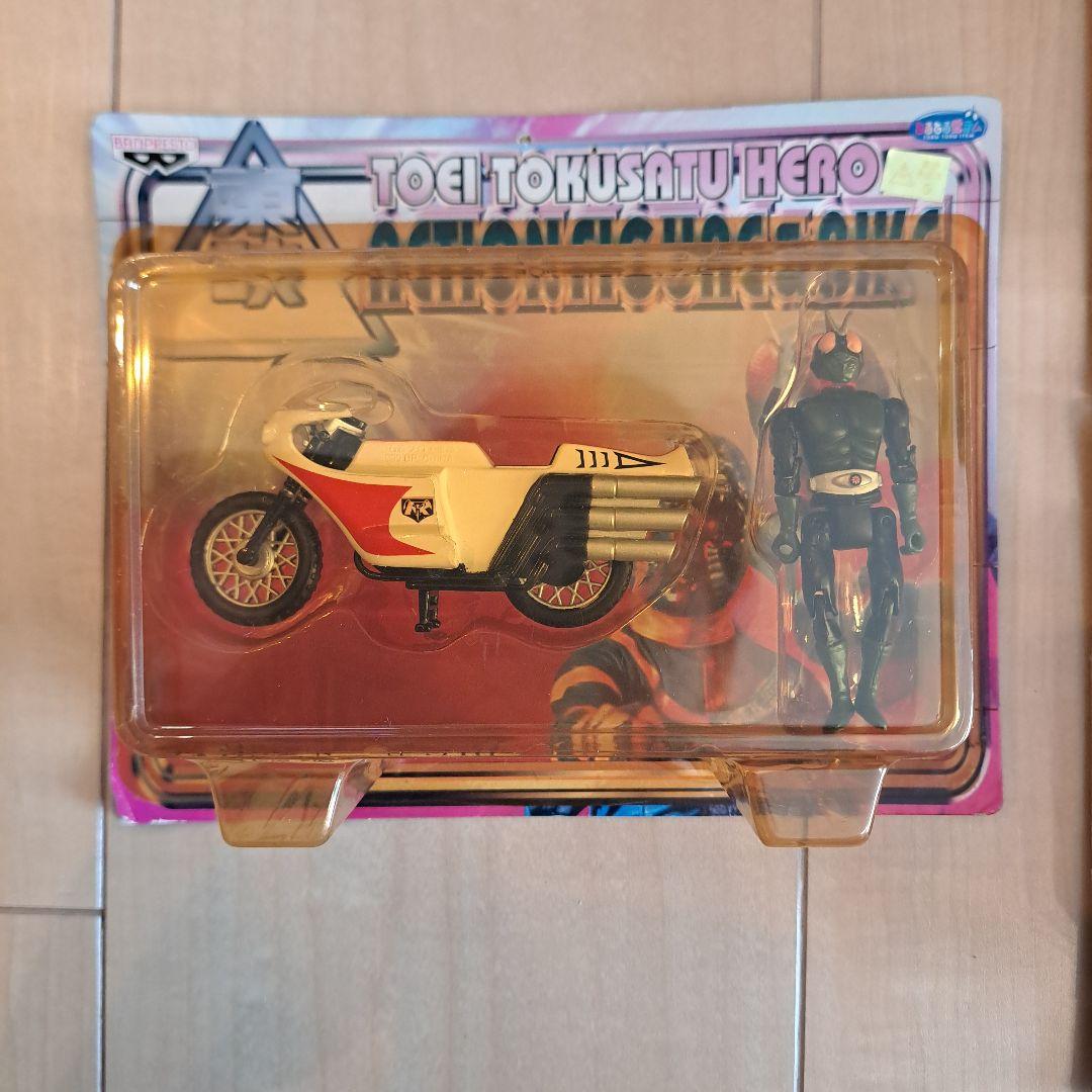 仮面ライダー・ゴレンジャー・キカイダー フィギュア バイクセット　全3種セット