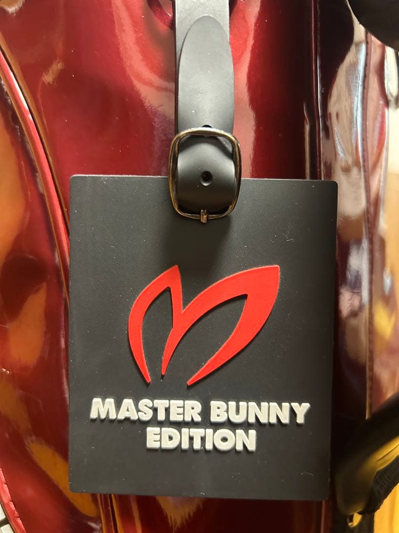 ★美品 MASTER BUNNY マスターバニー エナメル キャディバッグ★