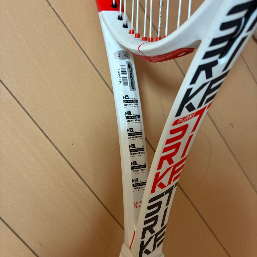 Babolat Pure Strike 16x19 サイズ2
