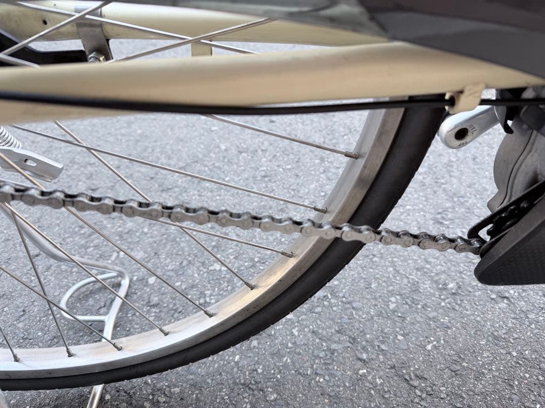 大阪府　ヤマハ 電動アシスト自転車 前バスケット付き