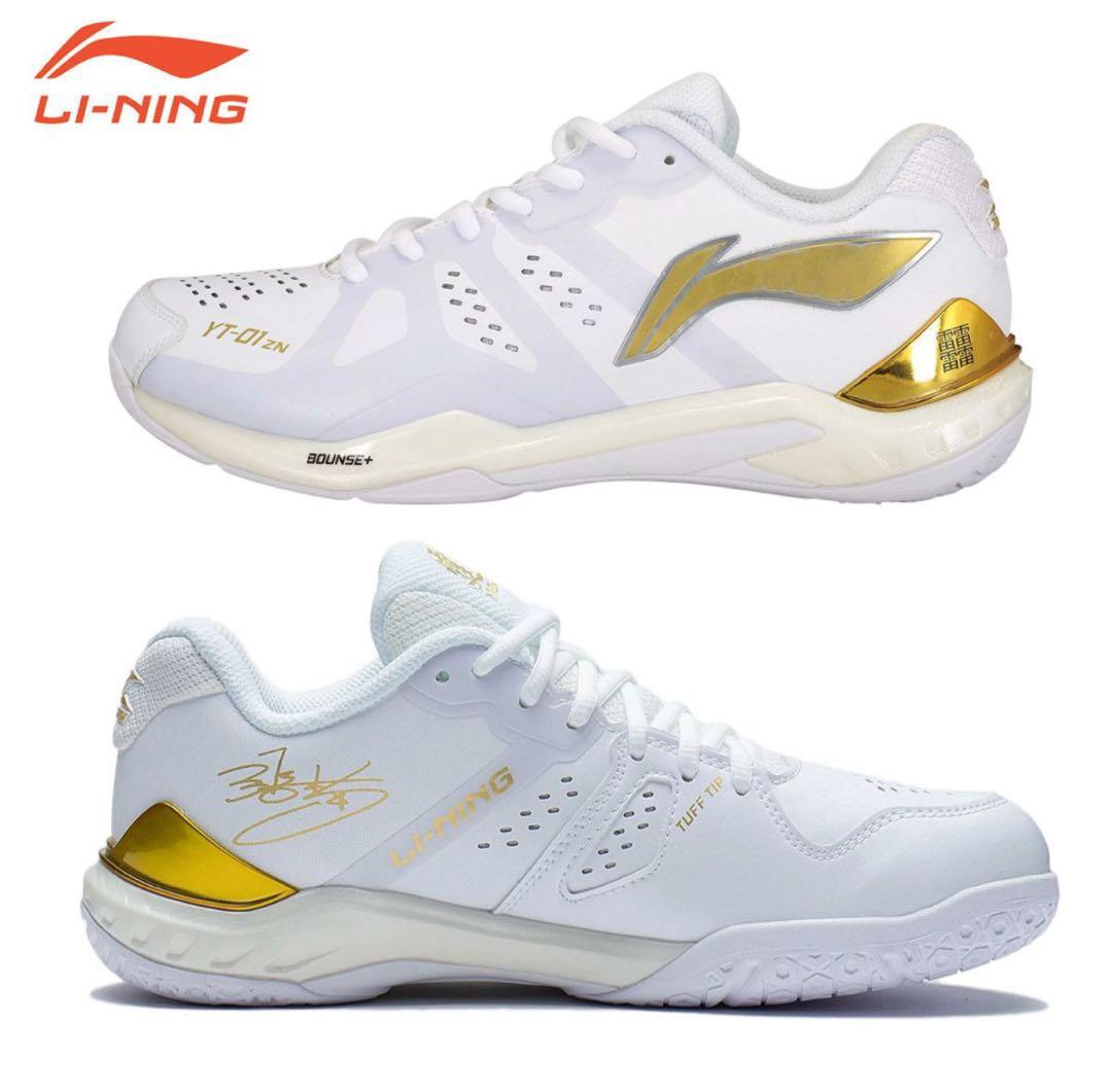 ねこ様【美品】LI-NING バドミントンシューズ AYAS036 24.5cm