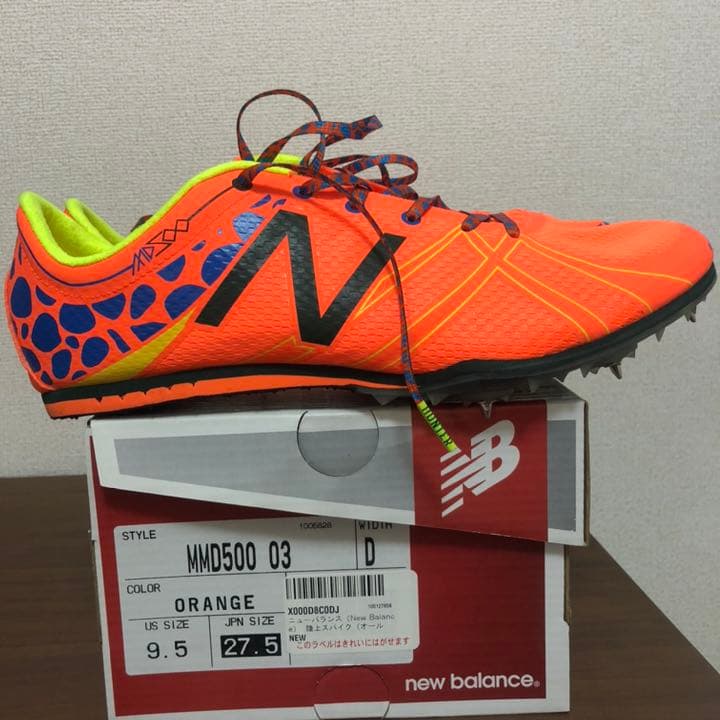 New balance スパイク 27.5cm 　mmd500 03 【超美品】